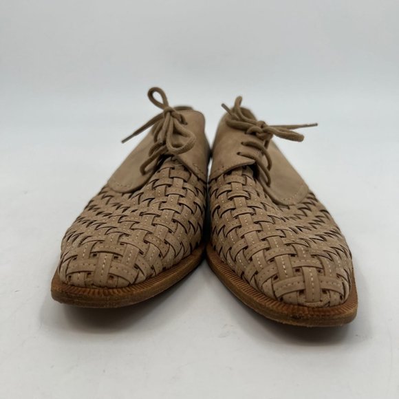 Via Spiga Tan Brogue Flats & Loafers | Made in Italy - Picture 7 of 9